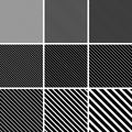 Set diagonal stripe line patterns vector diagonal stripe line angle 45 degree background