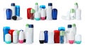Set with different deodorants Royalty Free Stock Photo