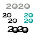 Golf symbol new 2020 year