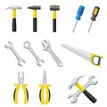 Set of different tools