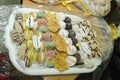 Set of different traditional pastries handmade by a holiday in the mikvah before engagement