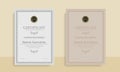 Set of Diploma Certificate of achievement template in vector with Thai outline. Award Templates, achievements for companies, Best