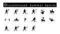 Set of 16 Discontinued Summer Sport Icons