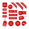 Set discounts variation vector designs