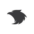 set of eagle head logo vector icon illustration Royalty Free Stock Photo