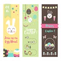 Set of Easter Banners.