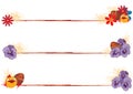 Set of Easter dividers