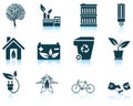 Set of ecological icon