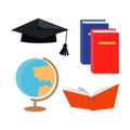 Set of Education Accessoires Icons