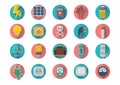 set of electrical icons. Vector illustration decorative design Royalty Free Stock Photo