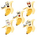 banana emoji set
