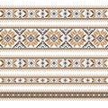 Set of Ethnic ornament pattern in different colors