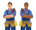 Plumber workers set