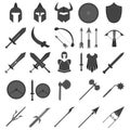 set of fantasy icons. Vector illustration decorative design