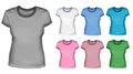 Set of female shirts