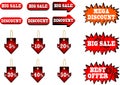Web buttons and sale tags