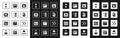 Set File missing, Server, Cloud technology data transfer, document, Loading window, Data stream and Broken file icon Royalty Free Stock Photo