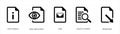 information, view document, mail