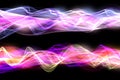 A set of flame/smoke styled backgrounds Royalty Free Stock Photo