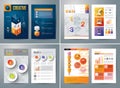 Set of Flyer, Brochure Design Templates.