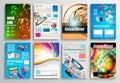 Set of Flyer Design, Web Templates. Brochure Designs