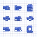 Set Folder and lock, Document folder protection, with search, Cloud download upload, Delete, check mark, TXT file