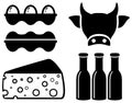 Set food icon for milk production