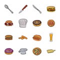 Set Of Food Icons