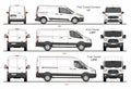 Set of Ford Vans and Minivans 2014-present