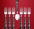 Set of forks