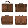 Set of four business bags