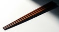 Wooden Chopsticks on White Background Royalty Free Stock Photo