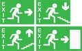 Vector Exit Signs