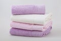 A set of four towels