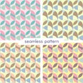 Set of four vector seamless geometrical patterns_24