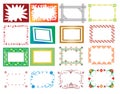 Set frame Royalty Free Stock Photo