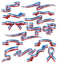 Set of French Ribbons