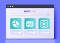 Set Function mathematical symbol, Graph, schedule, chart, diagram and Calculator icon. Vector