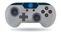 set of gamepads console retro for pc games isolated. .