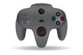 set of gamepads console retro for pc games isolated..