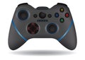 set of gamepads console retro for pc games isolated. .