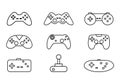 Set of gaming symbol or icon