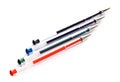 Set of gel pens Royalty Free Stock Photo