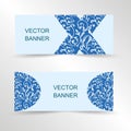 Set of geometric banner, website banner template design. Landing page design , promotion banner , advertising