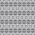 A Set geometric of black and white seamless. Vector format seamless pattern new style. Royalty Free Stock Photo