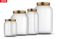 Set of Glass Jars for canning