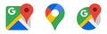 Set of Google Maps Icons