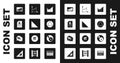 Set Graph, schedule, chart, diagram, Triangle math, Function mathematical symbol, Laptop with graph, Subsets, is subset Royalty Free Stock Photo
