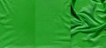 Set of green leather textures Royalty Free Stock Photo