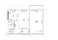 Set of groundfloor blueprints. Floorplan. Royalty Free Stock Photo